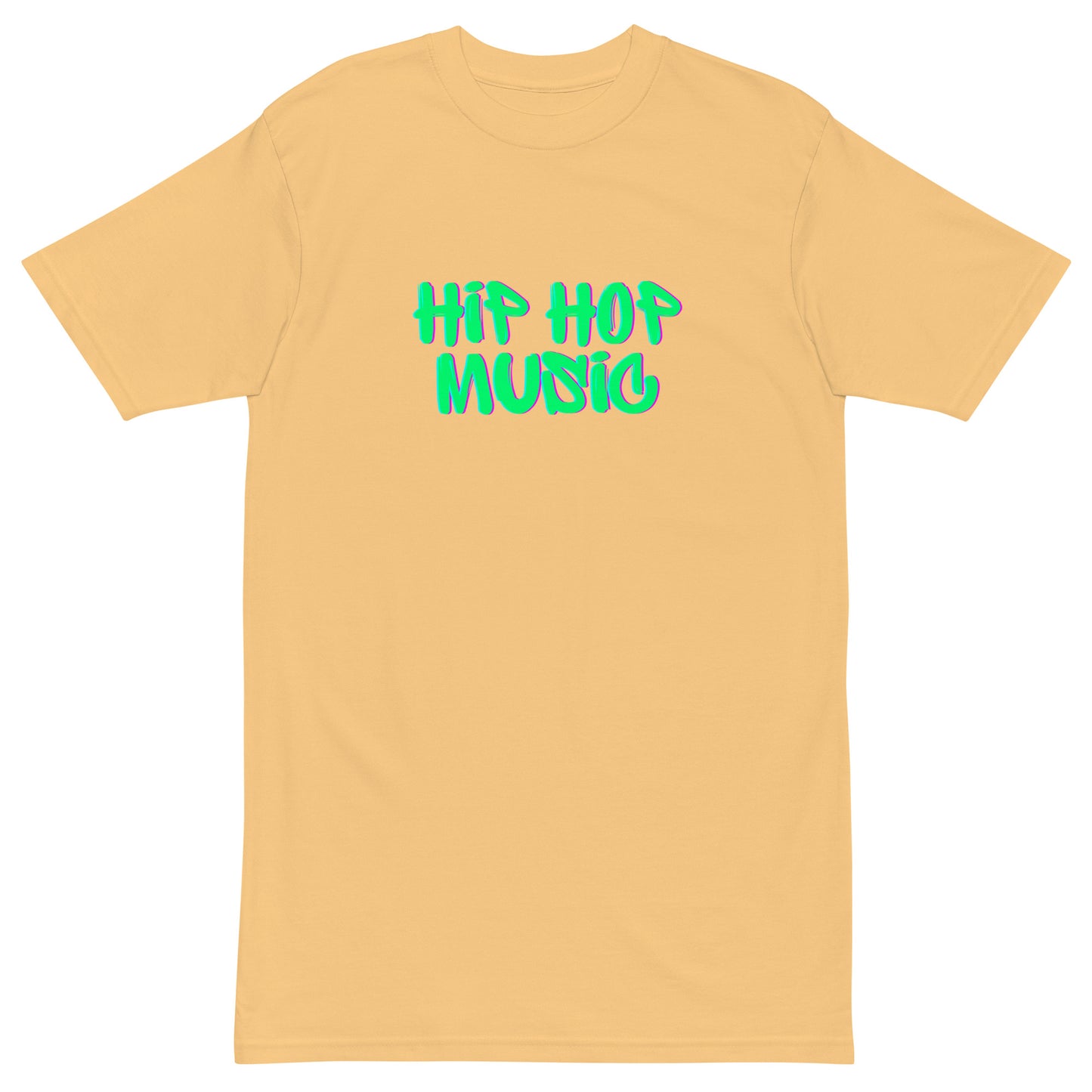 Hip Hop Music Men’s premium Heavyweight T-Shirt