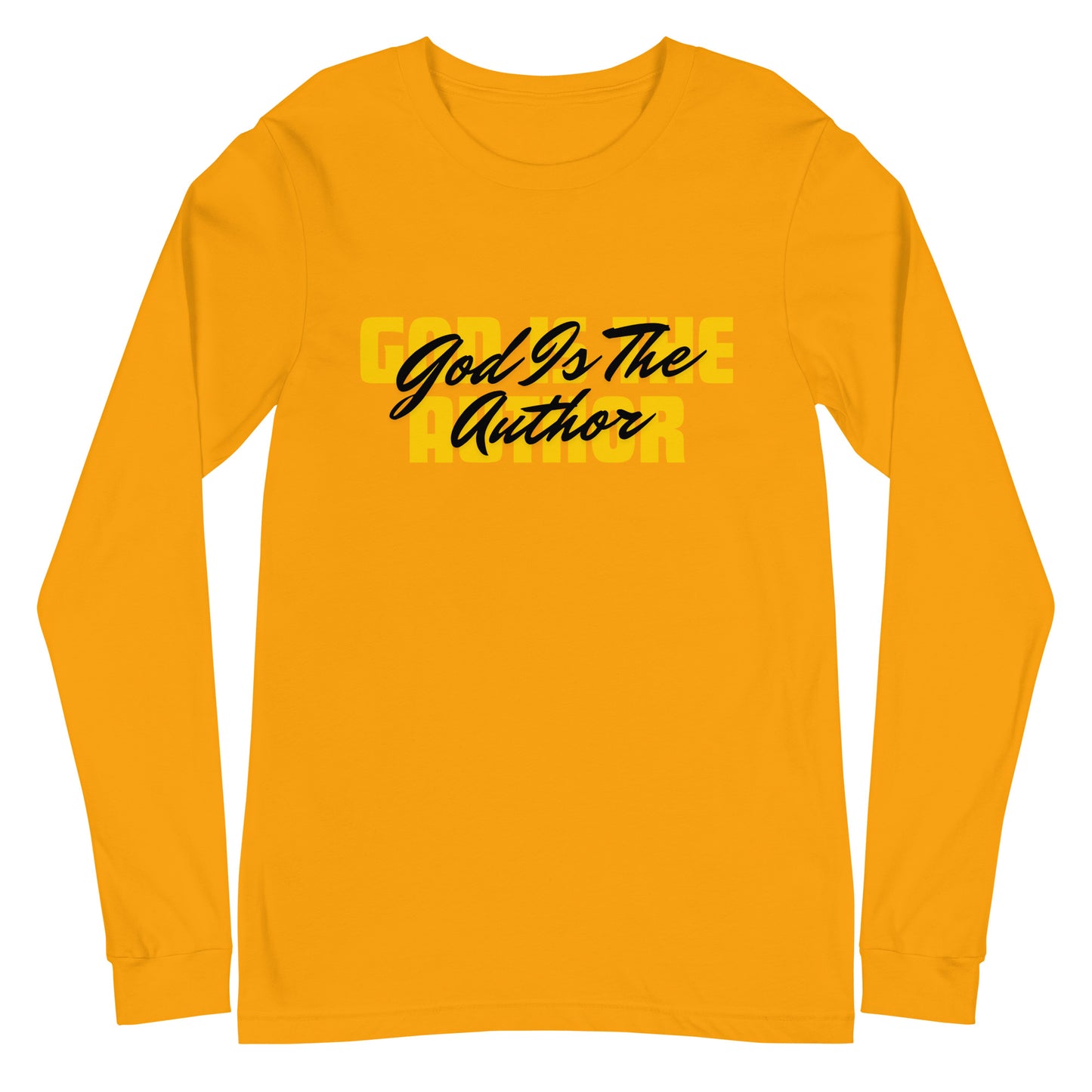 God Is The Author - Men and Teen's Long Sleeve Tee