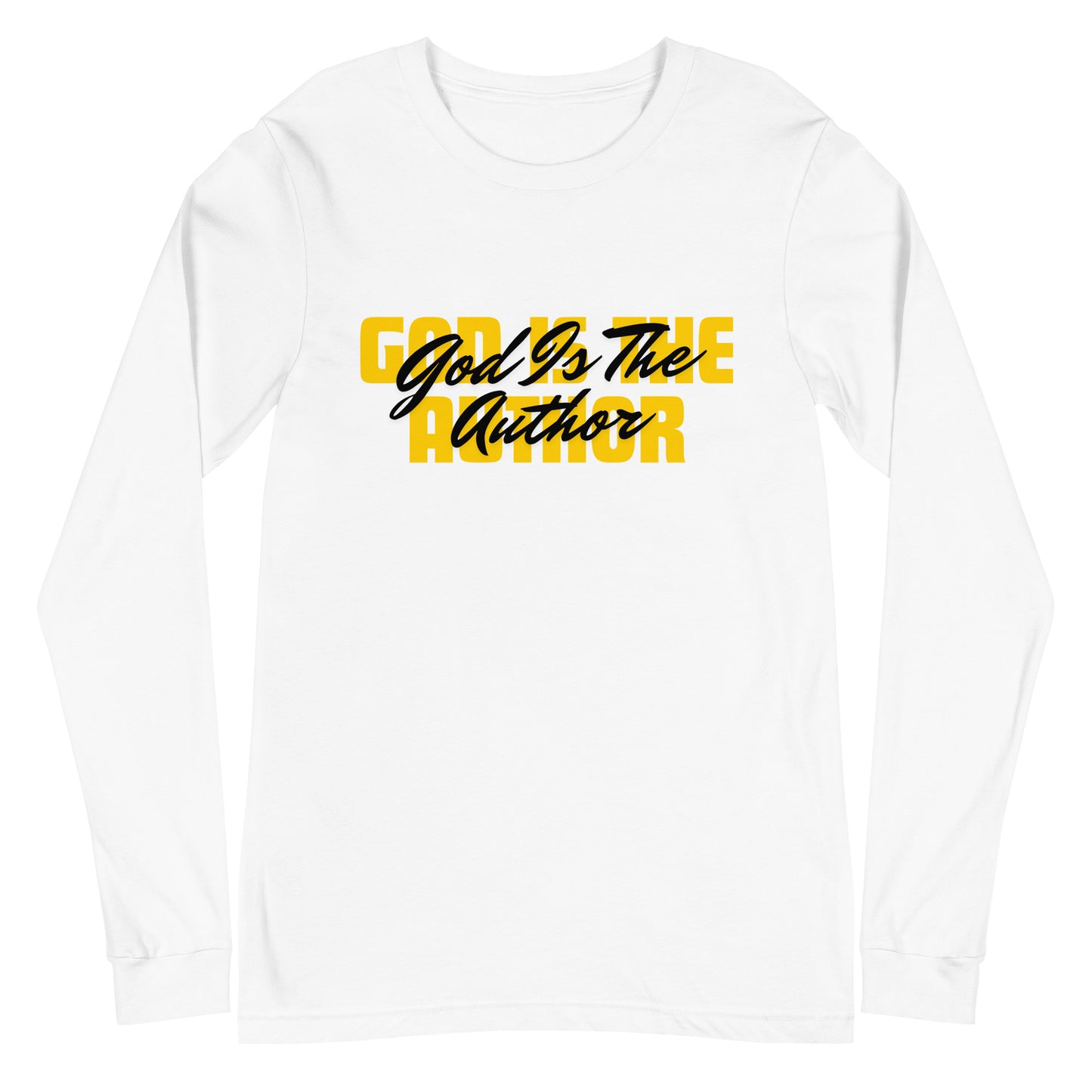 God Is The Author - Men and Teen's Long Sleeve Tee