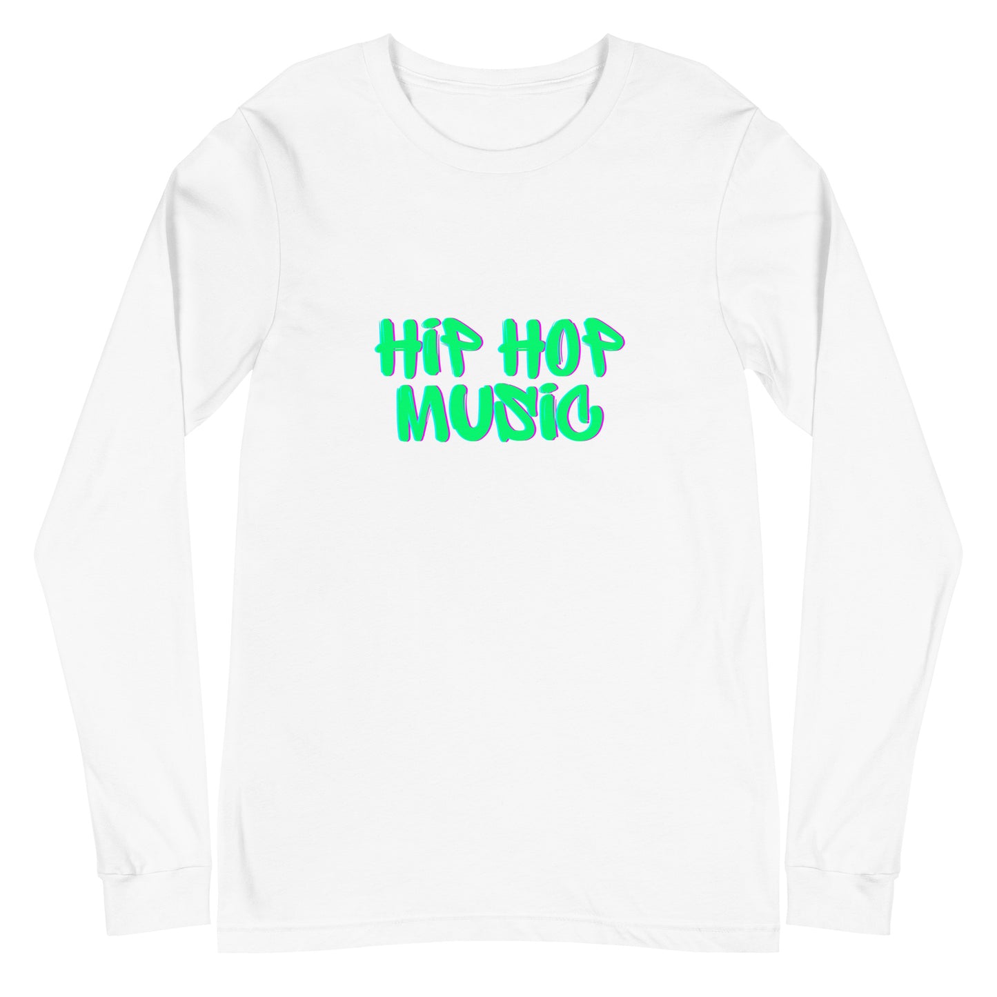 Hip Hop Music Women's and teen's Long Sleeve Tee