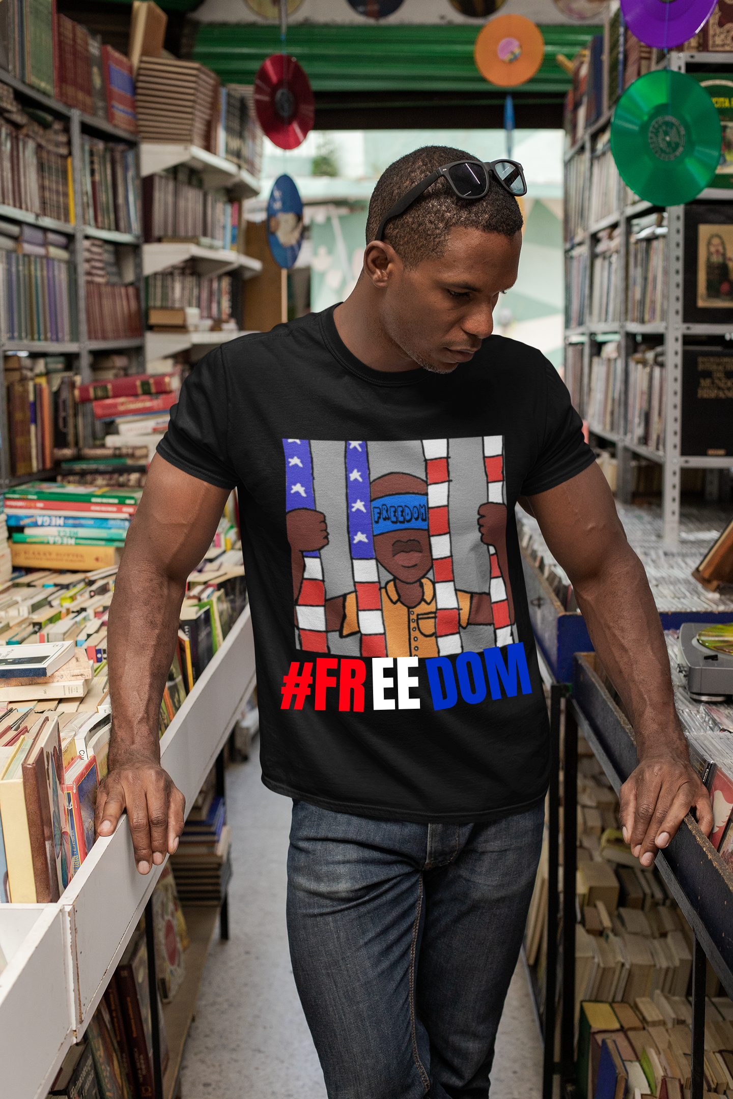 #FREEDOM Short-Sleeve Men's T-Shirt