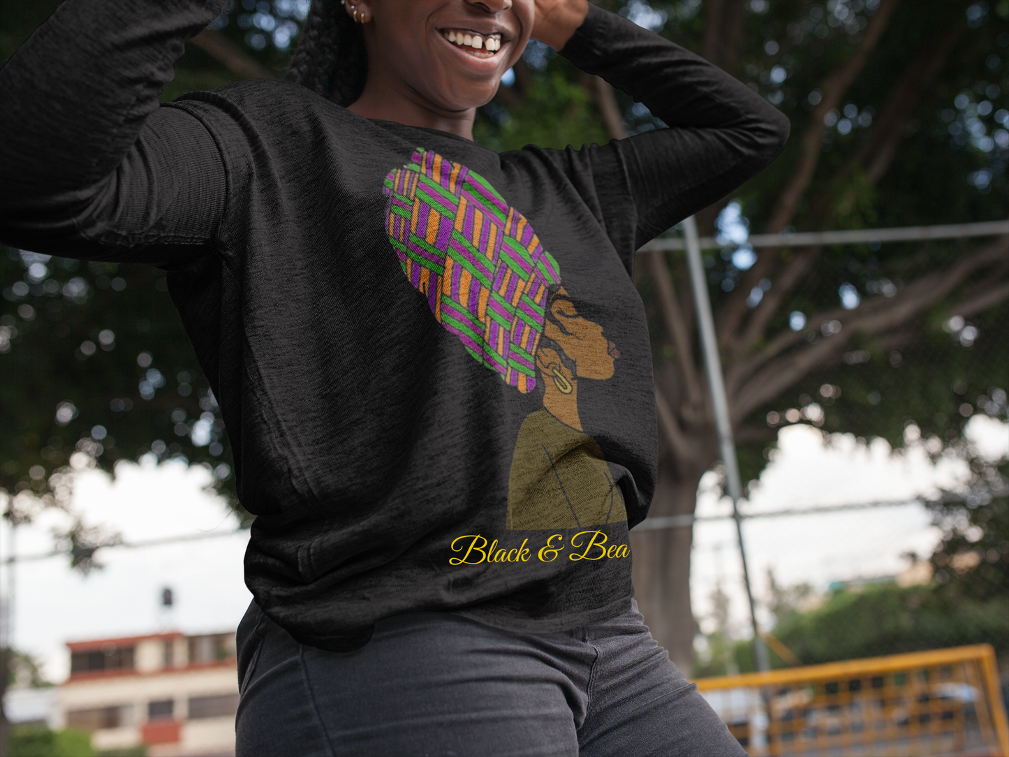 Black & Beautiful Women's Long Sleeve Shirt