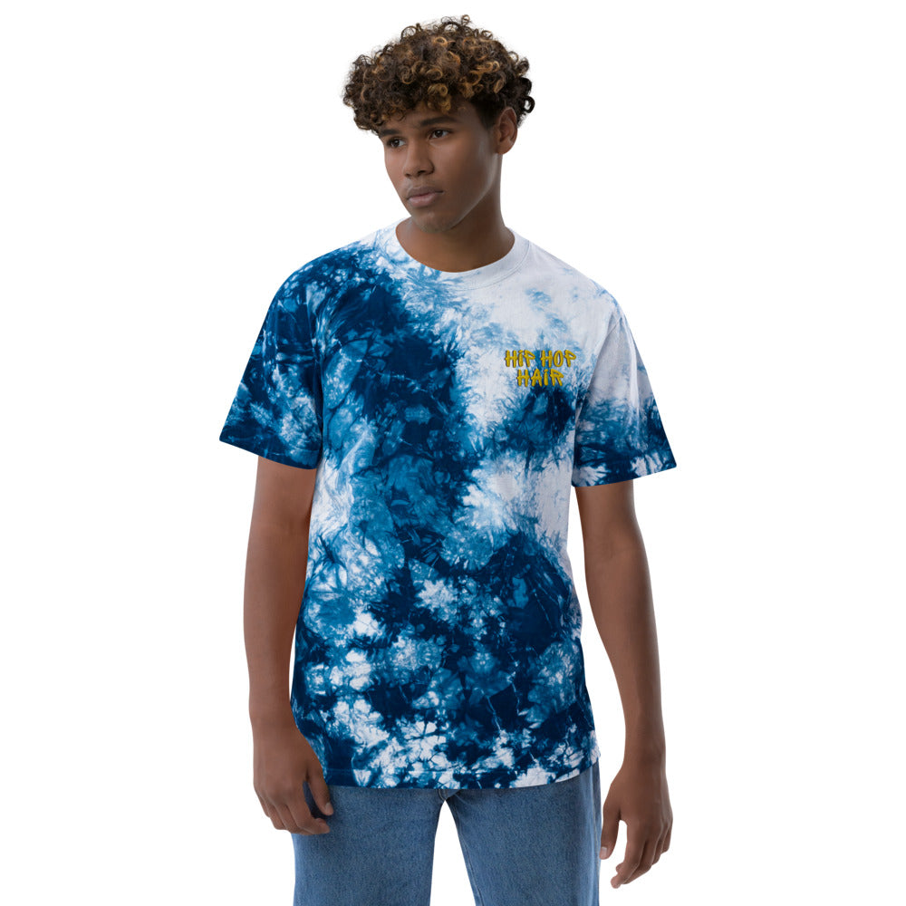 HIP HOP HAIR OVERSIZE TYE-DIE T-SHIRT