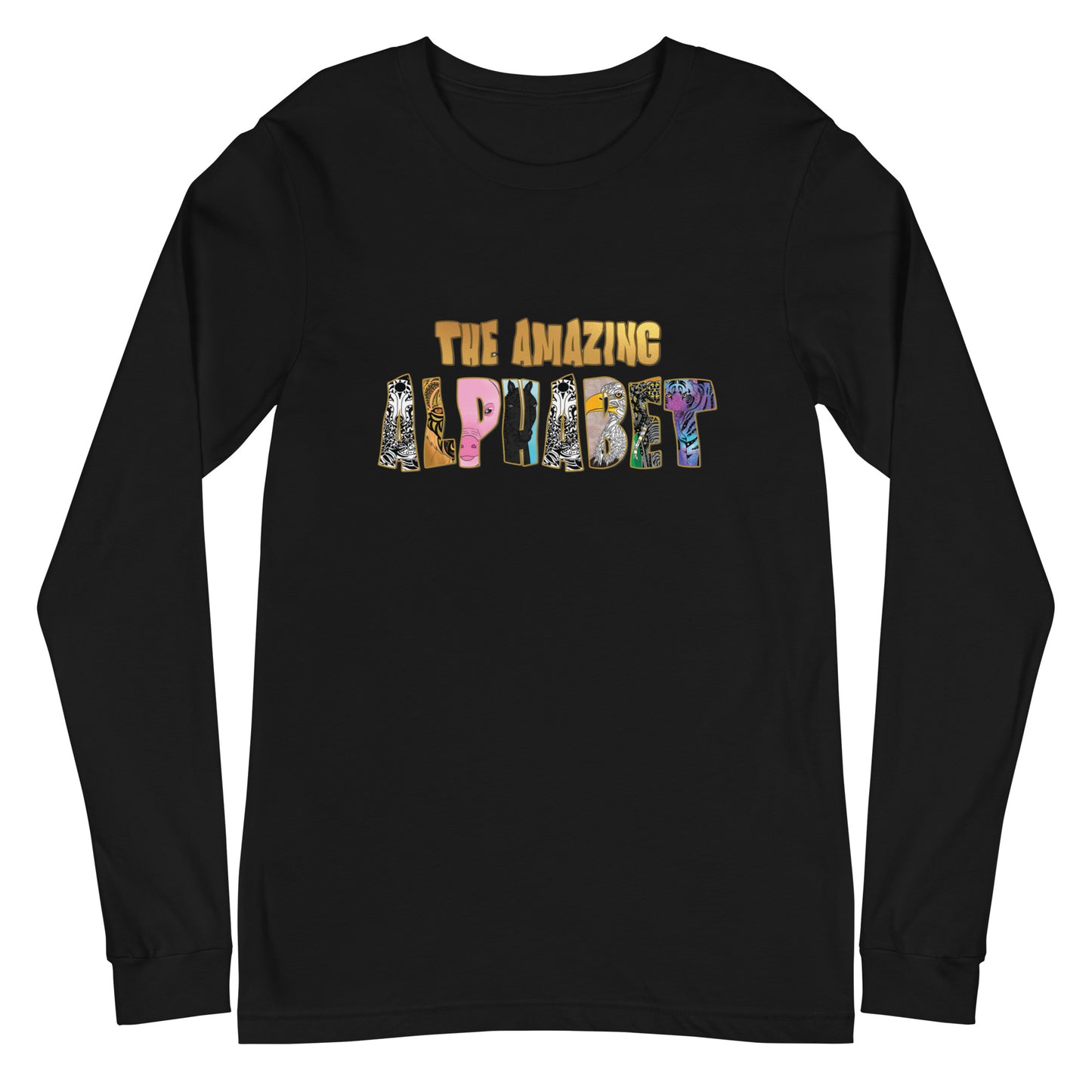 The Amazing Alphabet Men's and Teen's Long Sleeve Tee