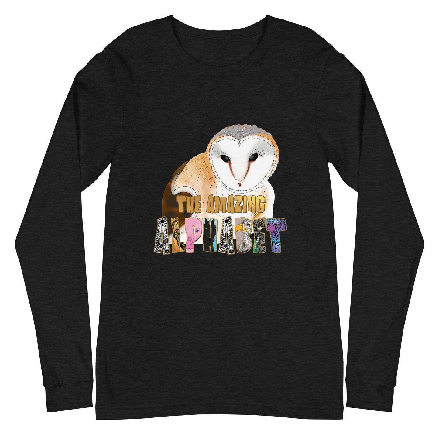 Ola The Owl The Amazing Alphabet Women's and Teen's Long Sleeve Tee