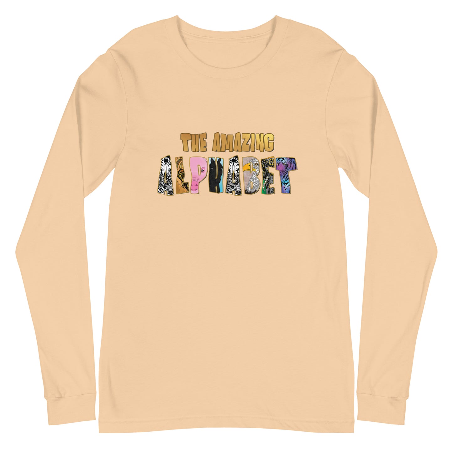 The Amazing Alphabet Men's and Teen's Long Sleeve Tee