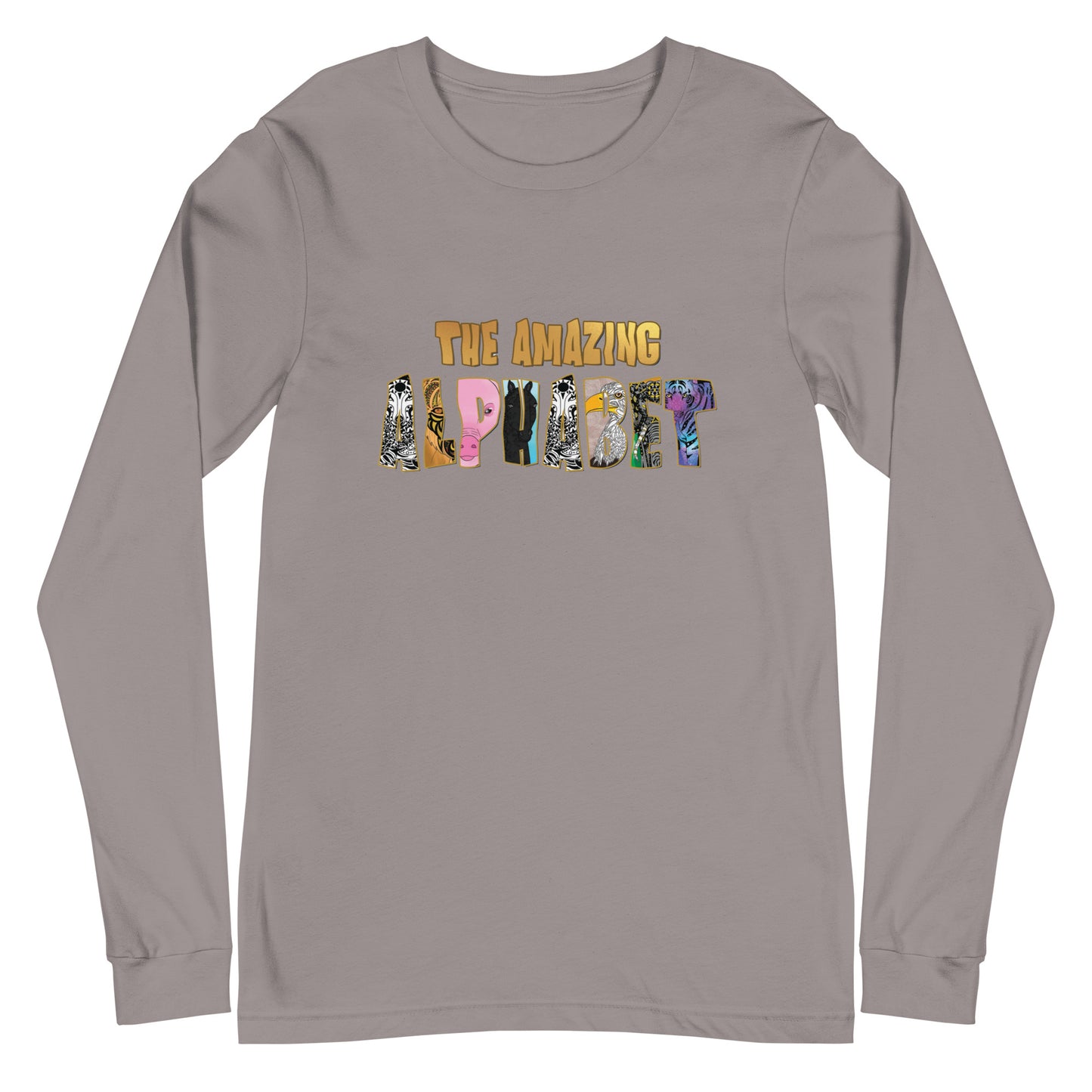 The Amazing Alphabet Men's and Teen's Long Sleeve Tee