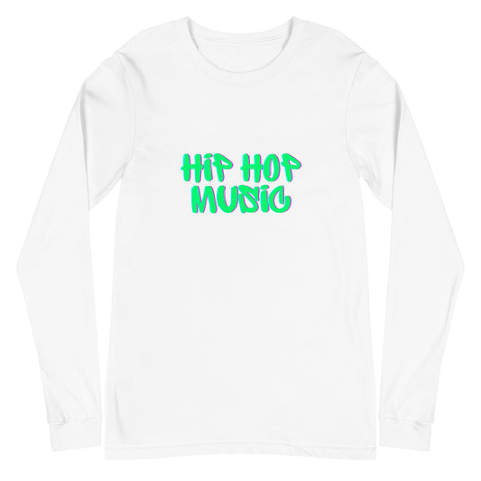 Hip Hop Music Women's and Teen's Long Sleeve Tee