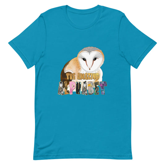 The Ola The Owl The Amazing Alphabet Men's and Teen's t-shirt