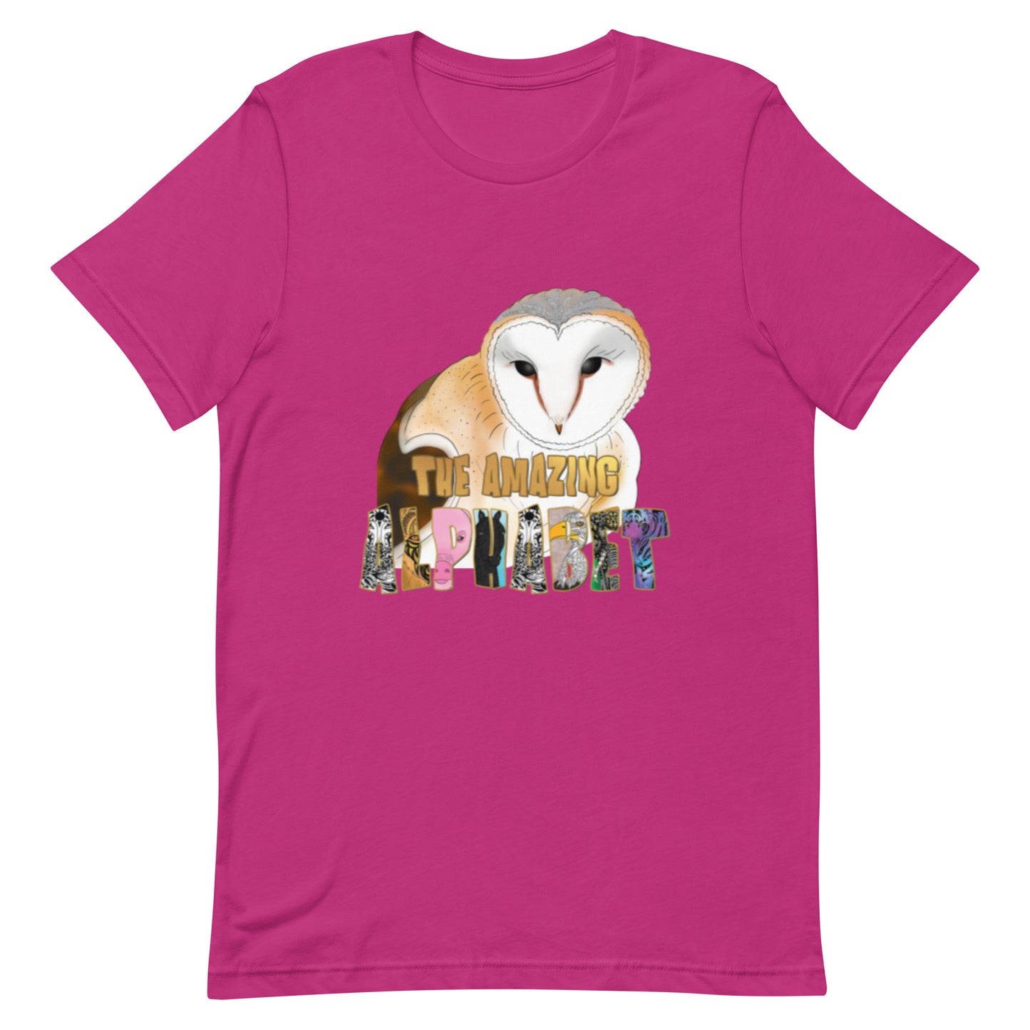 Ola The Owl The Amazing Alphabet Women's and Teen's T-Shirt