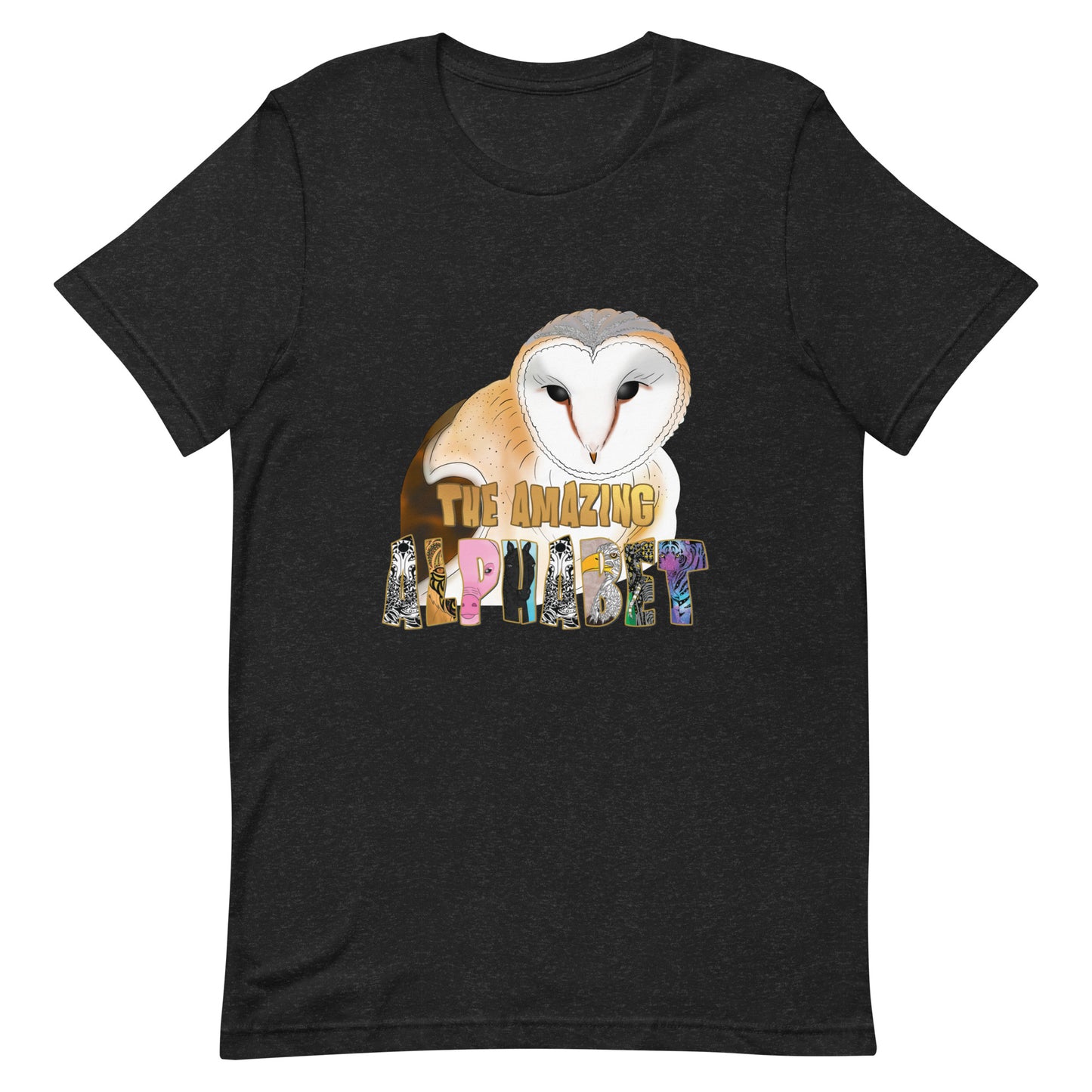 The Ola The Owl The Amazing Alphabet Men's and Teen's t-shirt