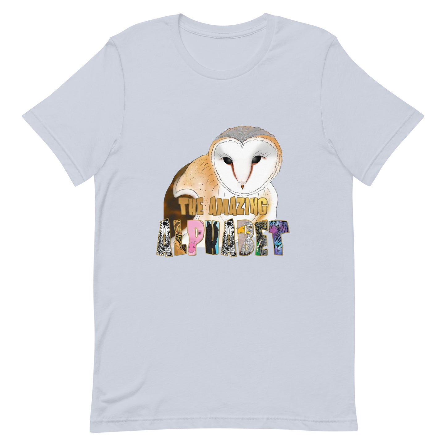 The Ola The Owl The Amazing Alphabet Men's and Teen's t-shirt