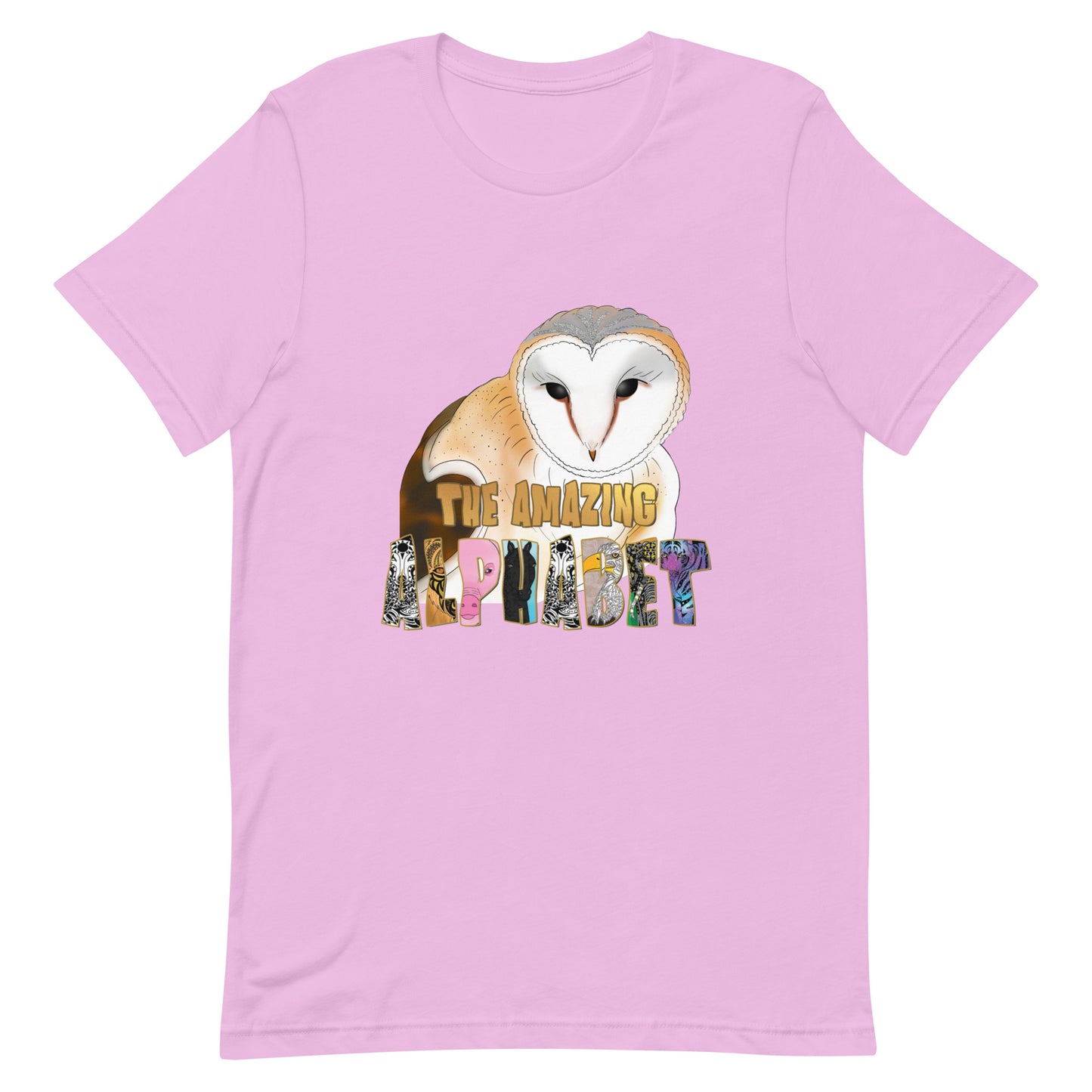 The Ola The Owl The Amazing Alphabet t-shirt