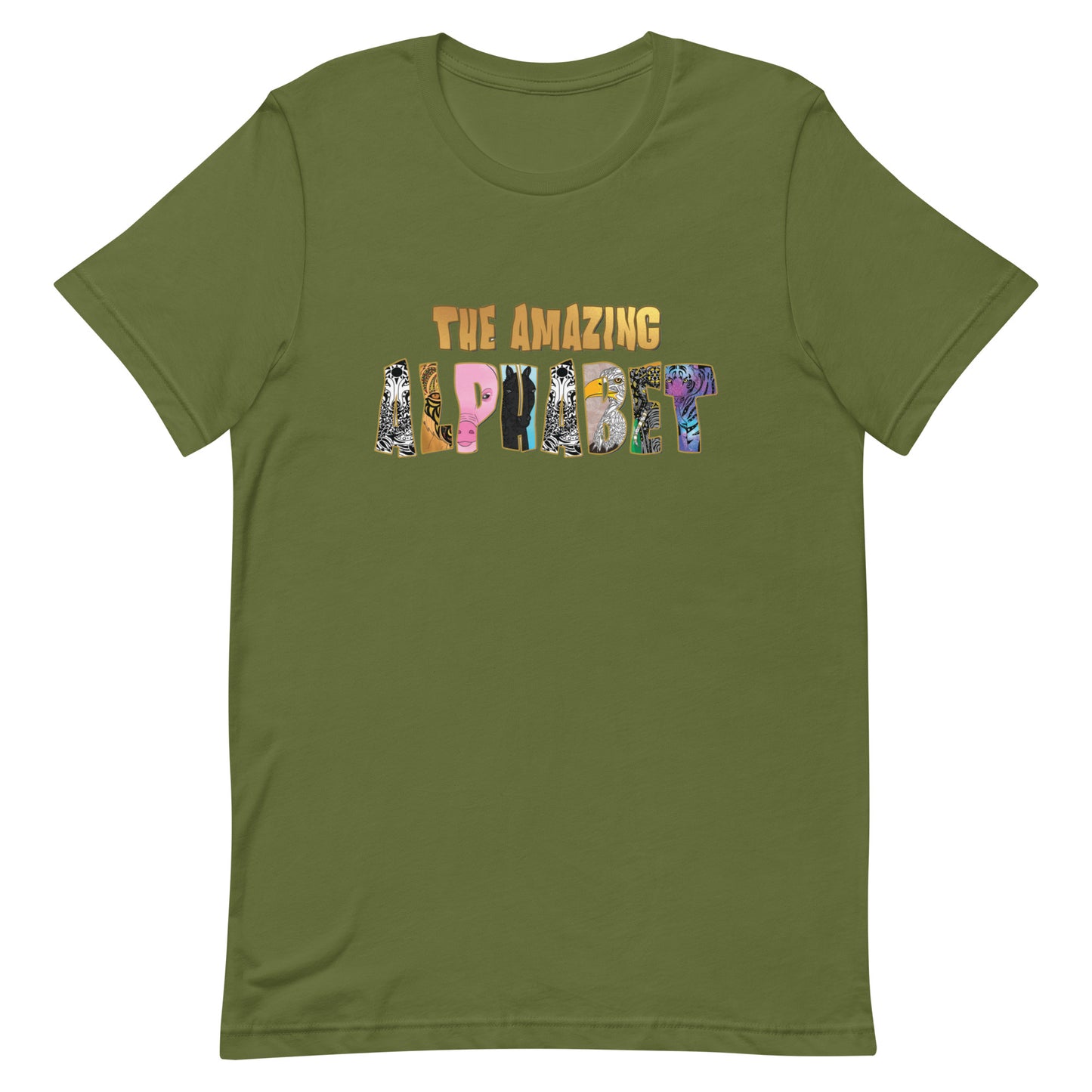 The Amazing Alphabet Men's and Teen's T-Shirt