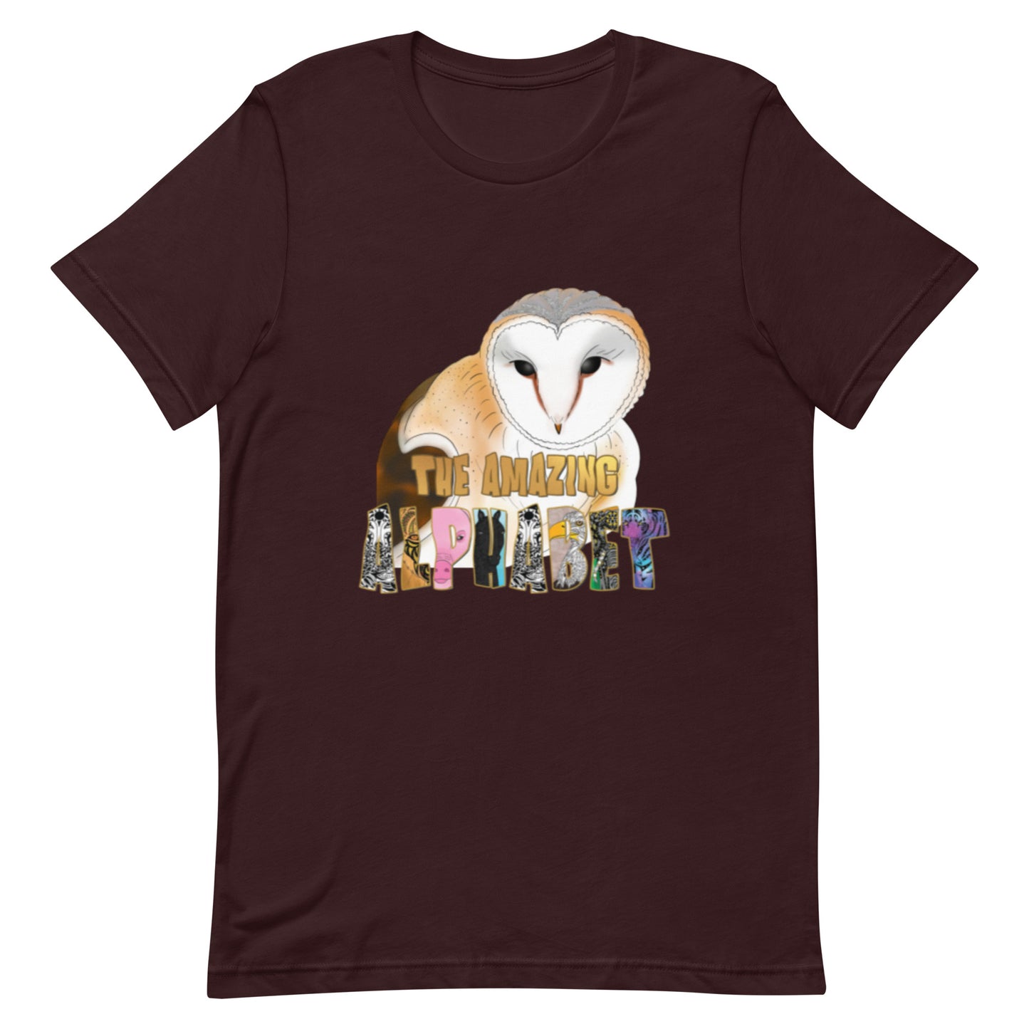 Ola The Owl The Amazing Alphabet Women's and Teen's T-Shirt