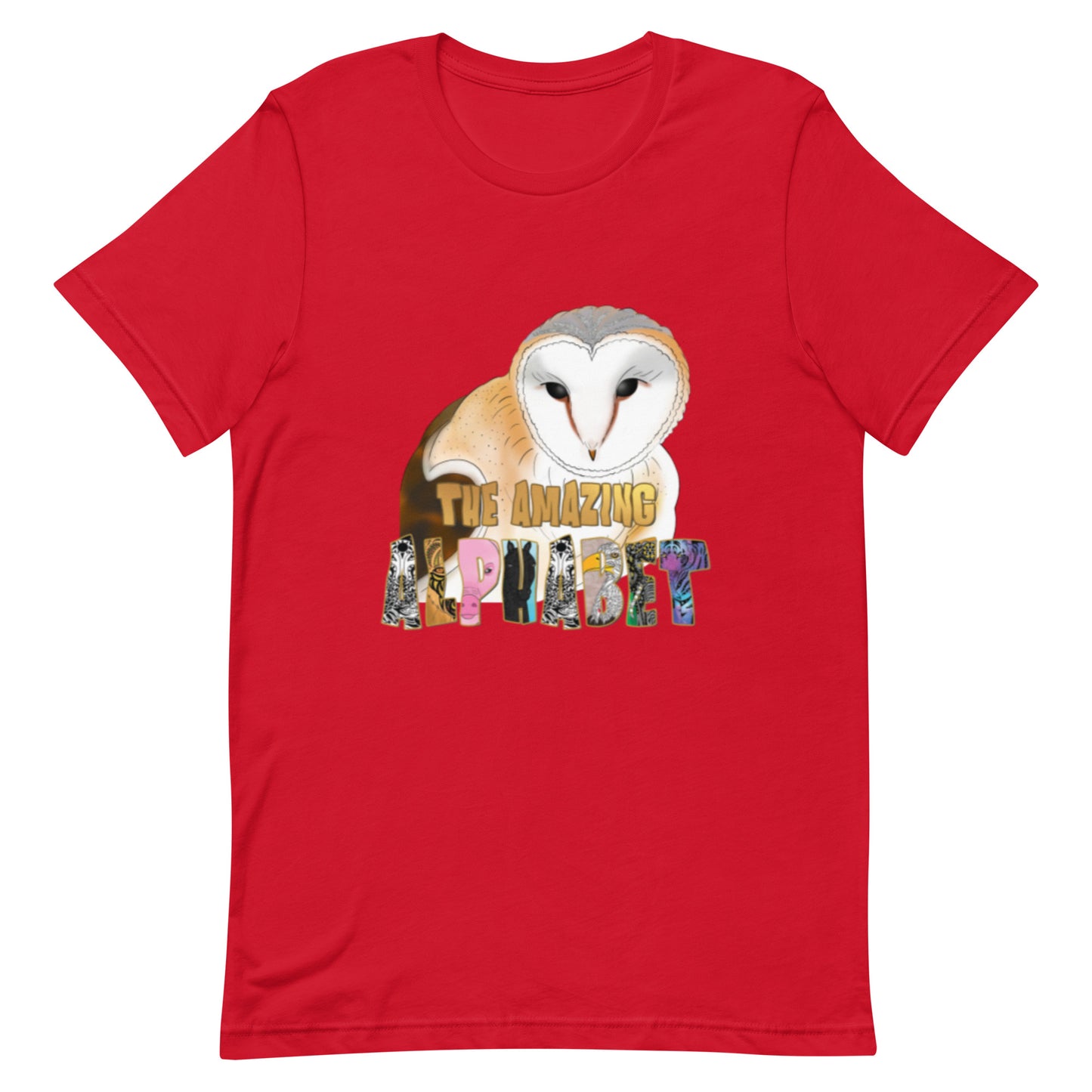 Ola The Owl The Amazing Alphabet Women's and Teen's T-Shirt