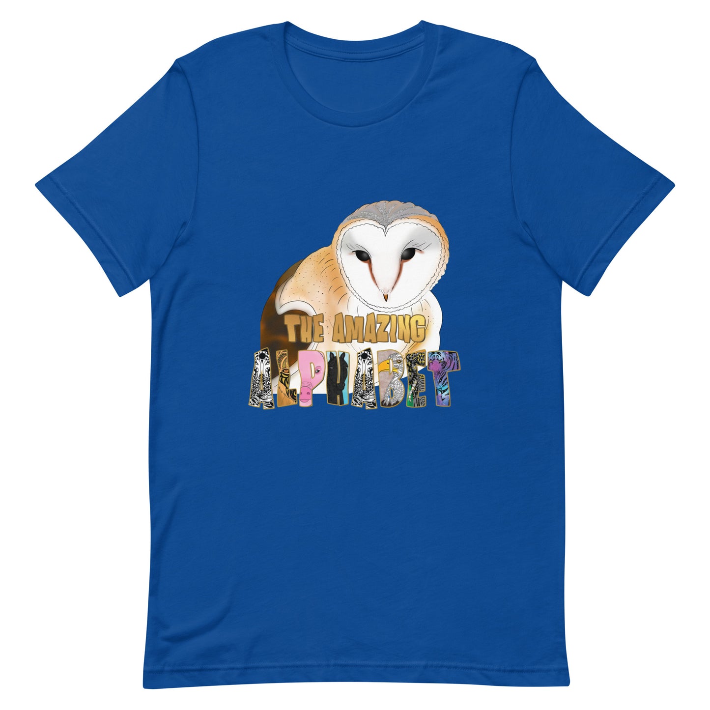 The Ola The Owl The Amazing Alphabet Men's and Teen's t-shirt