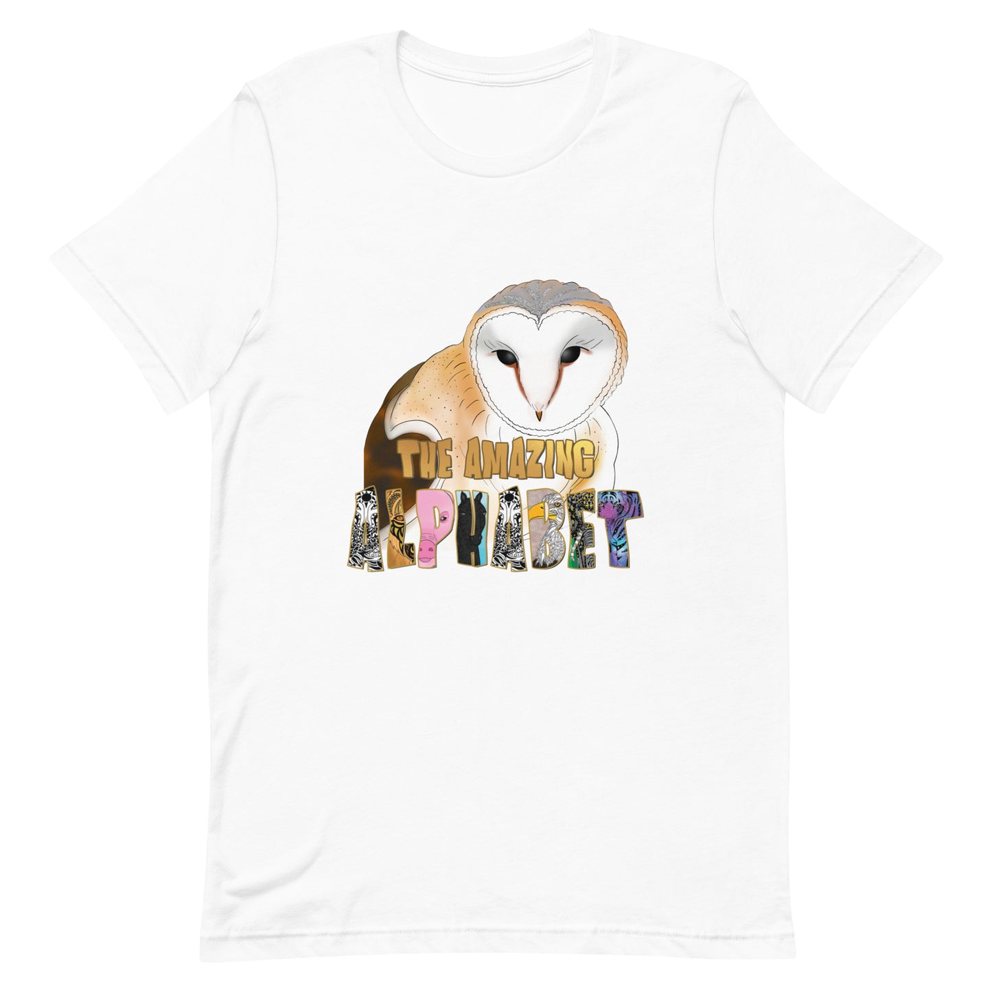 The Ola The Owl The Amazing Alphabet Men's and Teen's t-shirt