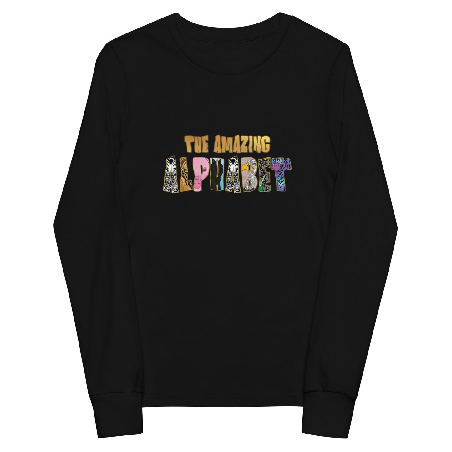 The Amazing Alphabet Boys Youth long sleeve tee