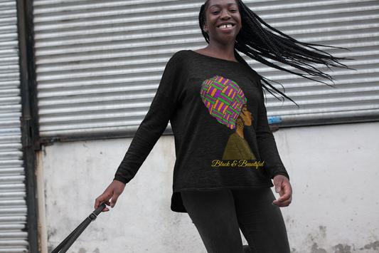 Black & Beautiful Women's Long Sleeve Shirt