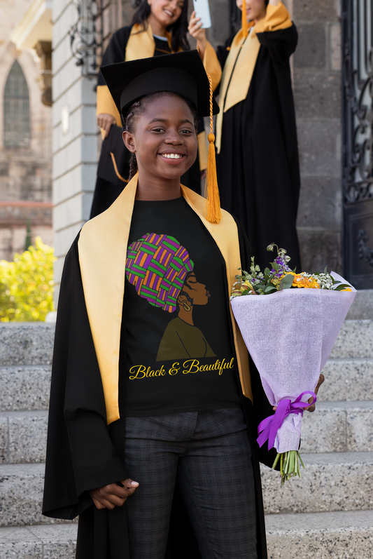 Black & Beautiful Youth Short Sleeve T-Shirt